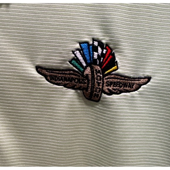 Indianapolis Motor Speedway‎ Brickyard Crossing Adidas Men's Polo Shirt Large - Picture 5 of 7